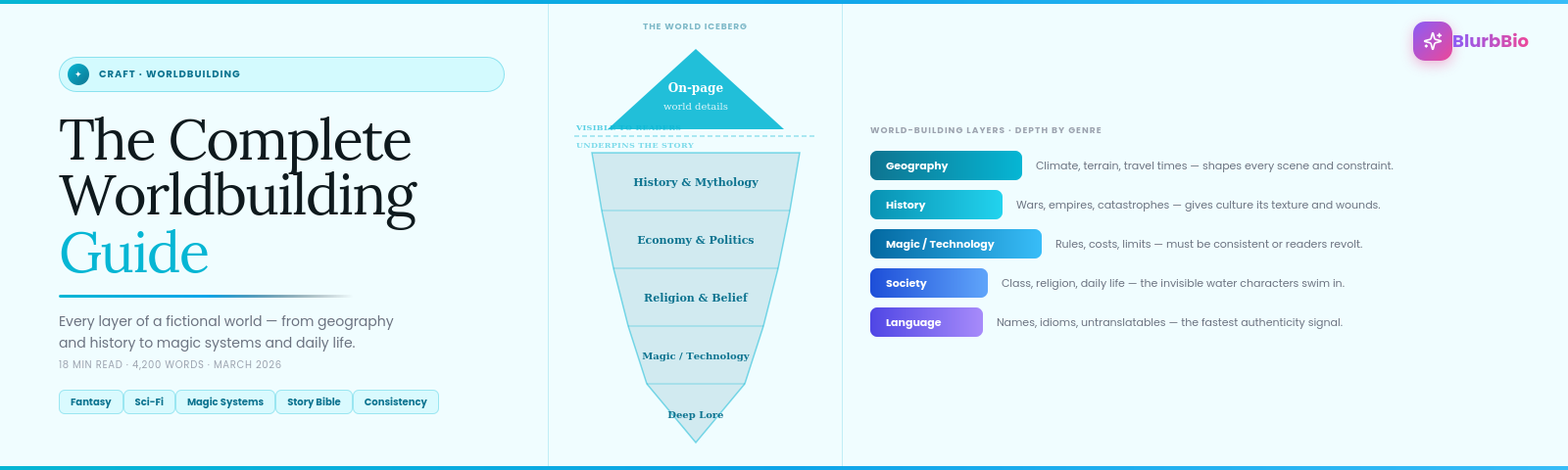 The Complete Worldbuilding Guide for Fiction Authors